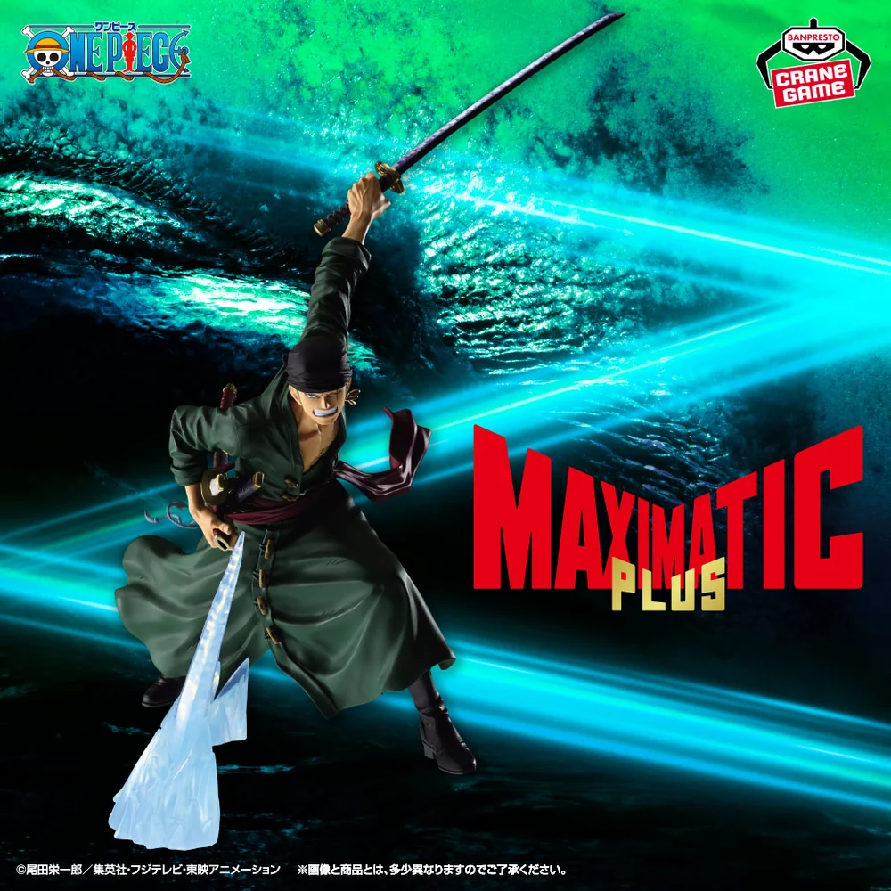 Coming soon: One Piece - Roronoa Zoro Maximaticplus Figure