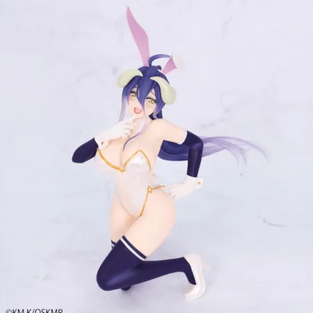 Pre order: OVERLORD ALBEDO BUNNY WHITE VERSION ONE-SEVENTH CARAT FIGURE. EST SHIP DATE JUN 2026
