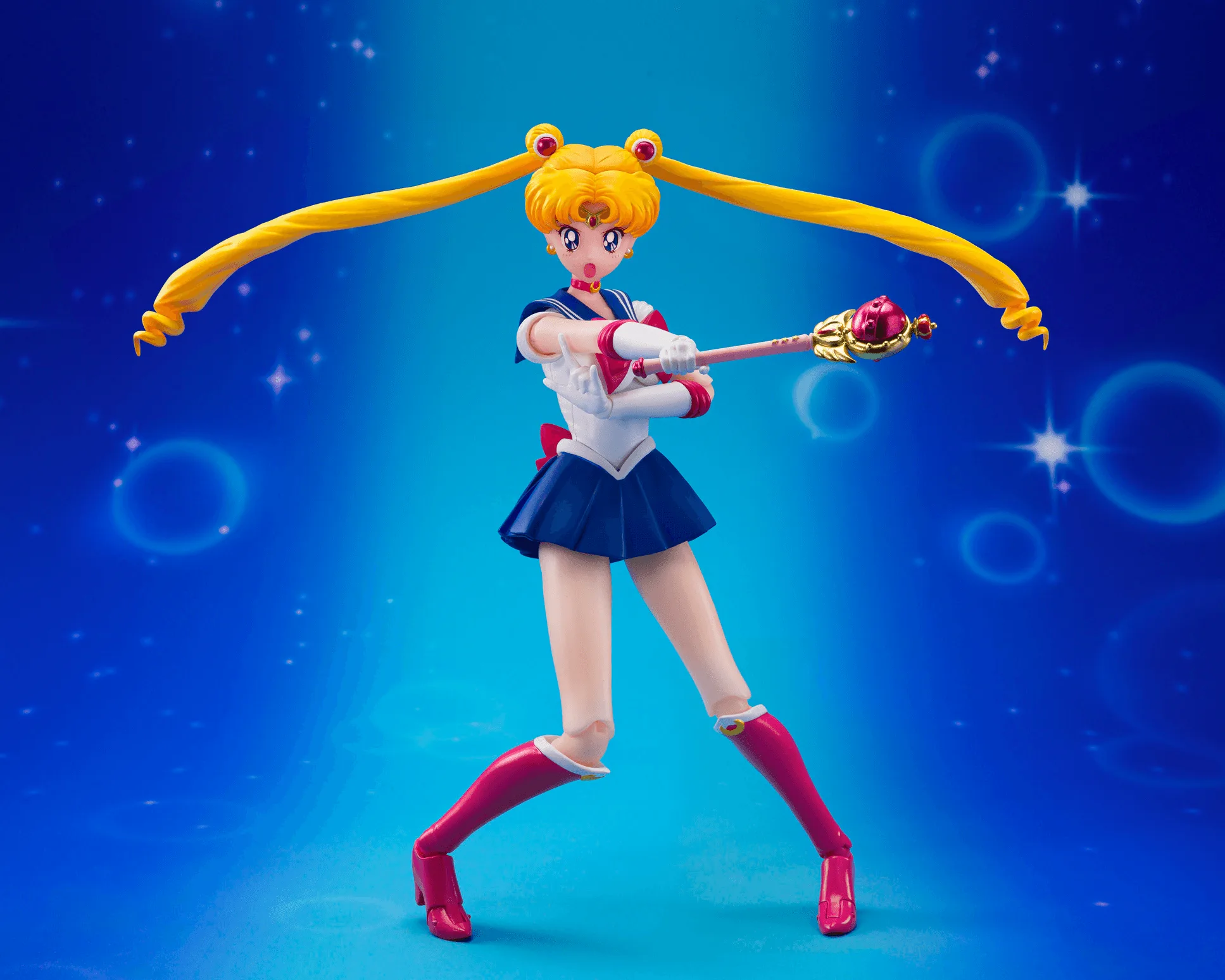 Pre Order: "Pretty Guardian Sailor Moon" Sailor Moon Crystal Star Compact Edition S.H.Figuarts. EST SHIP DATE SEP 2026