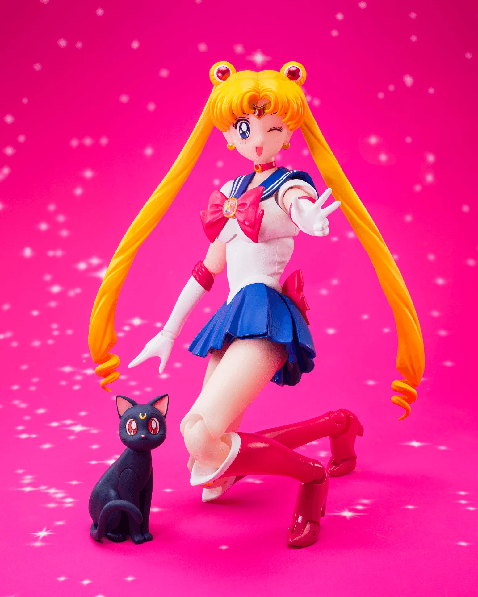 Pre Order: "Pretty Guardian Sailor Moon" Sailor Moon Crystal Star Compact Edition S.H.Figuarts. EST SHIP DATE SEP 2026