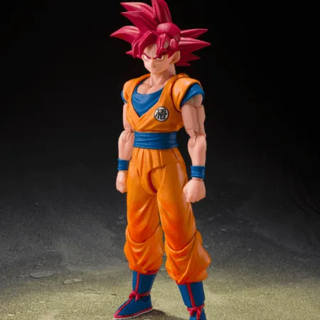 Pre order: DRAGON BALL SUPER SAIYAN GOD SON GOKU S.H.Figuarts ACTION FIGURE. EST SHIP DATE SEP 2026