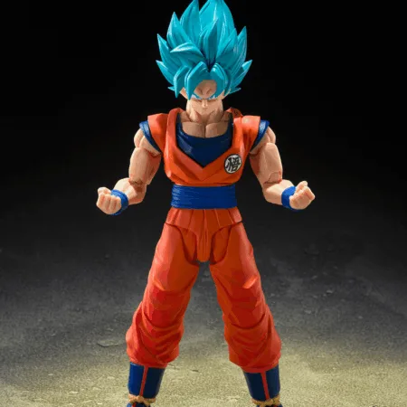 Pre order: DRAGON BALL SUPER SAIYAN GOD SON GOKU BLUE S.H.Figuarts. EST SHIP DATE OCT 2026