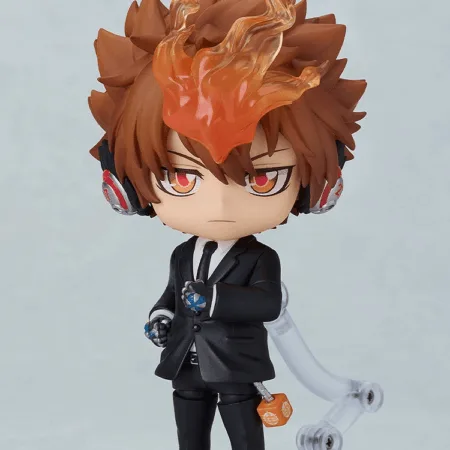 Pre order: Katekyo Hitman Reborn! Tsunayoshi Sawada Black Suit Version Nendoroid ACTION FIGURE. EST SHIP DATE SEP 2026