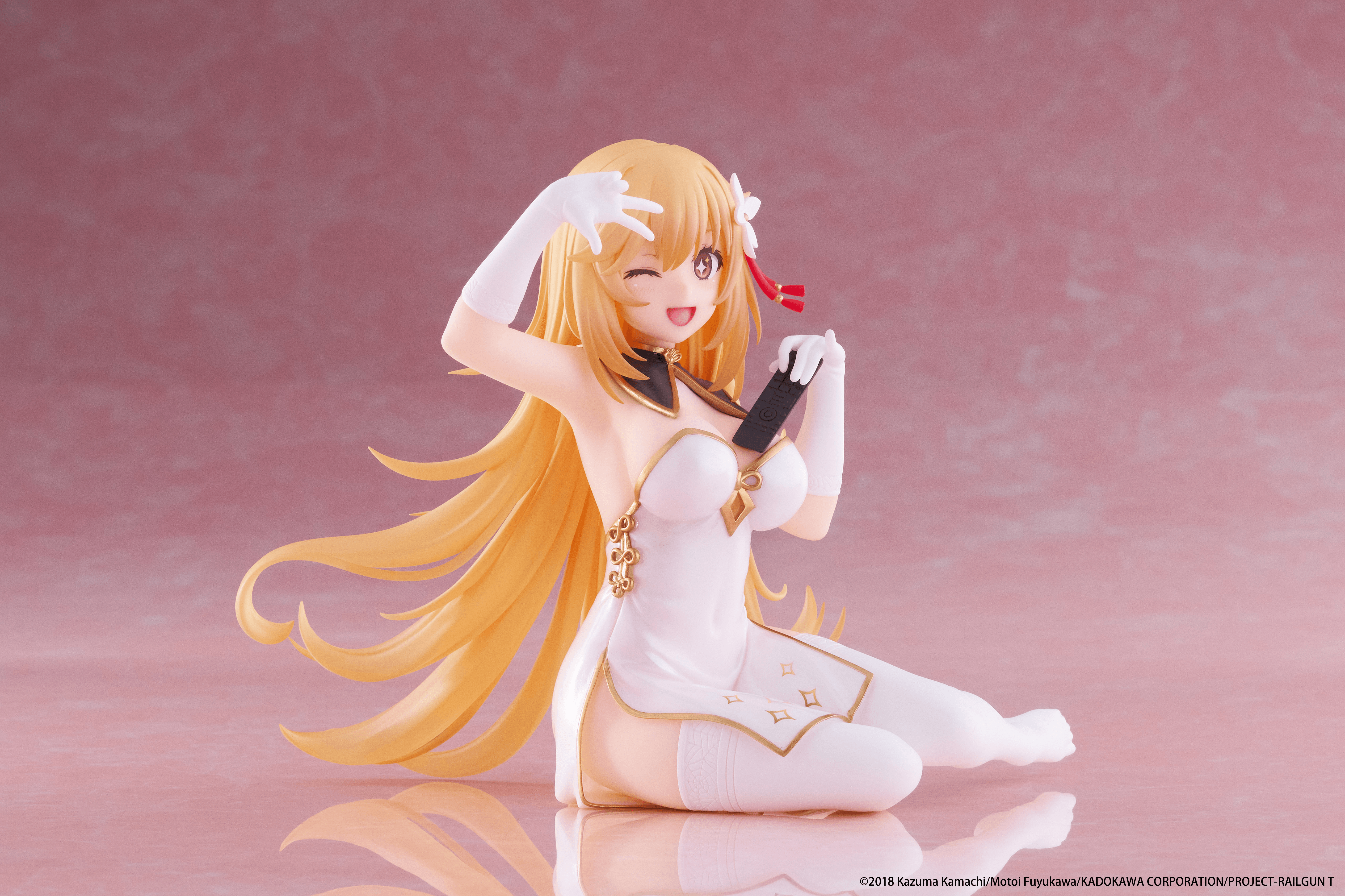 840342405039 A Certain Scientific Railgun Misaki Shokuho Chinese Dress Version Desktop Cute detail2