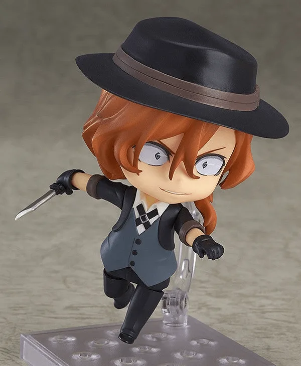 Pre order: Bungo Stray Dogs Chuya Nakahara Nendoroid ACTION FIGURE. EST SHIP DATE OCT 2026