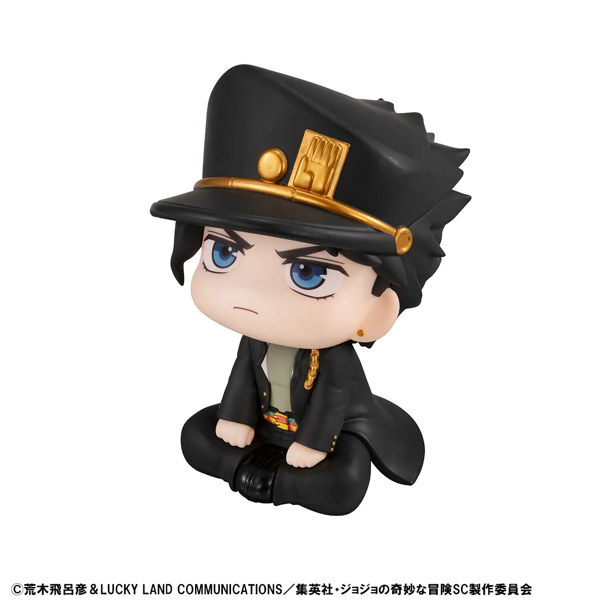 Pre order: JoJo's Bizarre Adventure Stardust Crusaders Jotaro Kujo Lookup Figure. EST SHIP DATE DEC 2026
