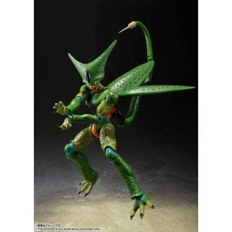 Dragon Ball Z CELL FIRST FORM S.H.Figuarts ACTION FIGURE.