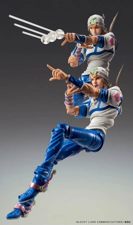 Pre order: JoJo's Bizarre Adventure Steel Ball Run Johnny Joestar ACTION FIGURE. EST SHIP DATE NOV 2026