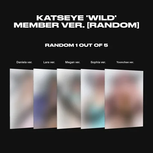 [Pre-Order] KATSEYE - WILD (MEMBER VERSION). EST SHIP DATE AUG 2026