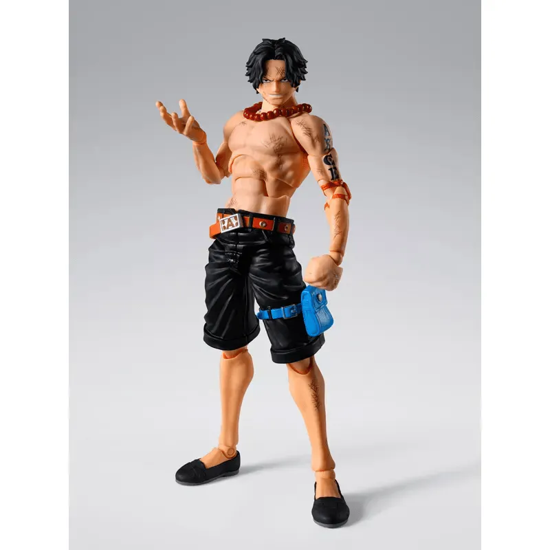 Pre order: ONE PIECE PORTGAS.D.ACE MARINEFORD (P-Bandai Exclusive) S.H.Figuarts ACTION FIGURE. EST SHIP DATE FEB 2O27