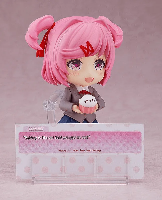 Pre order: Doki Doki Literature Club Natsuki Nendoroid ACTION FIGURE. EST SHIP DATE FEB 2027