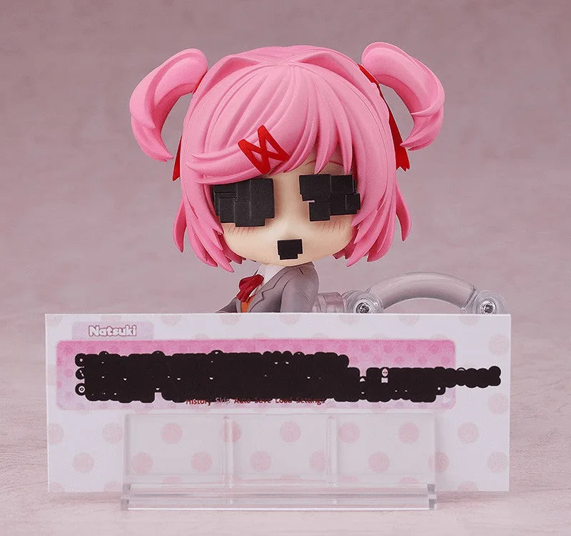 Pre order: Doki Doki Literature Club Natsuki Nendoroid ACTION FIGURE. EST SHIP DATE FEB 2027