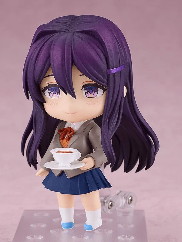 Pre order: Doki Doki Literature Club Yuri Nendoroid ACTION FIGURE. EST SHIP DATE FEB 2027