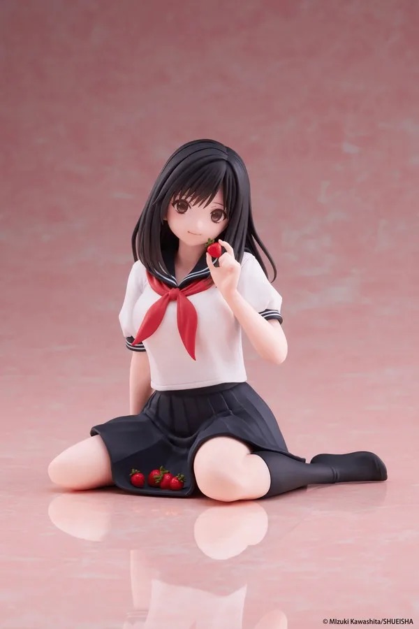 Pre order: Strawberry 100% Aya Tojo (School uniform Version) Desktop Cute Figure. EST SHIP DATE SEP 2026