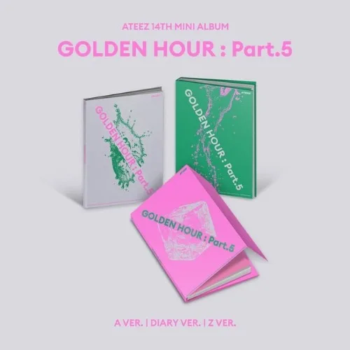 Pre order: [ATEEZ] GOLDEN HOUR : PART.5 (A RANDOM VERSION). EST SHIP DATE JULY 2026