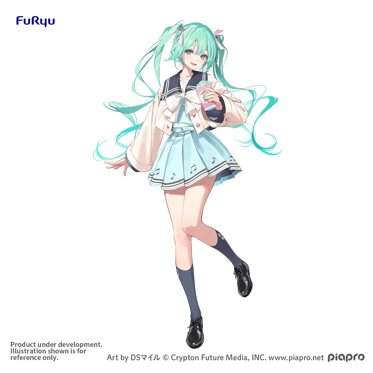 Pre order: Hatsune Miku Sweet School Life Pure version Figure. EST SHIP DATE JAN 2027