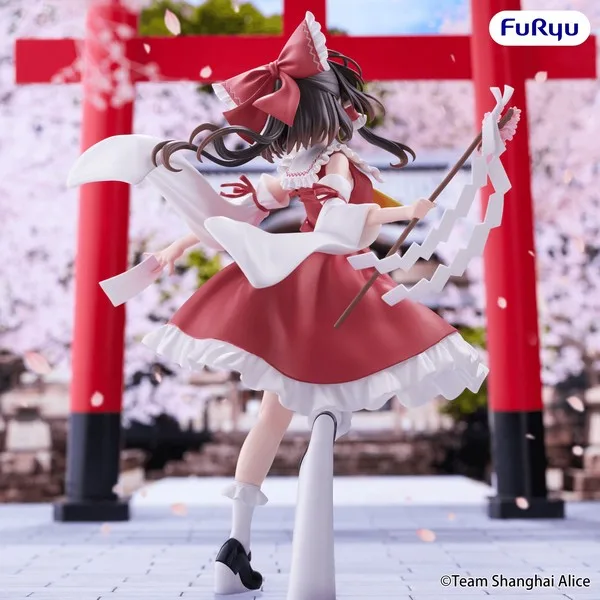 Pre order: Touhou Project Reimu Hakurei Muchute Figure. EST SHIP DATE JAN 2027