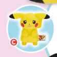 Pokemon 30th Anniversary Pikachu Plush C version
