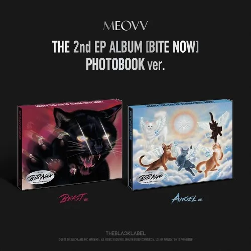 MEOVV - THE 2ND EP ALBUM [BITE NOW] PHOTOBOOK VER. A random ver.