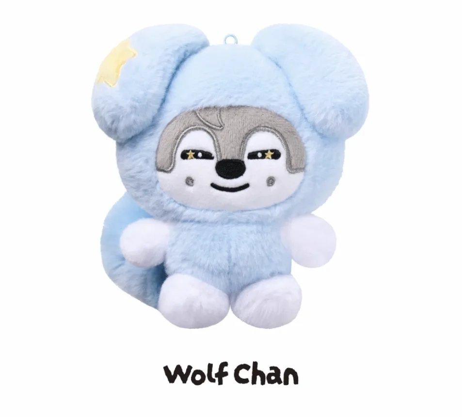 Pre order: [NOV] [STRAY KIDS] RUN IT - SKZOO PLUSH in TASY (Wolfchan). EST SHIP DATE DEC 2026