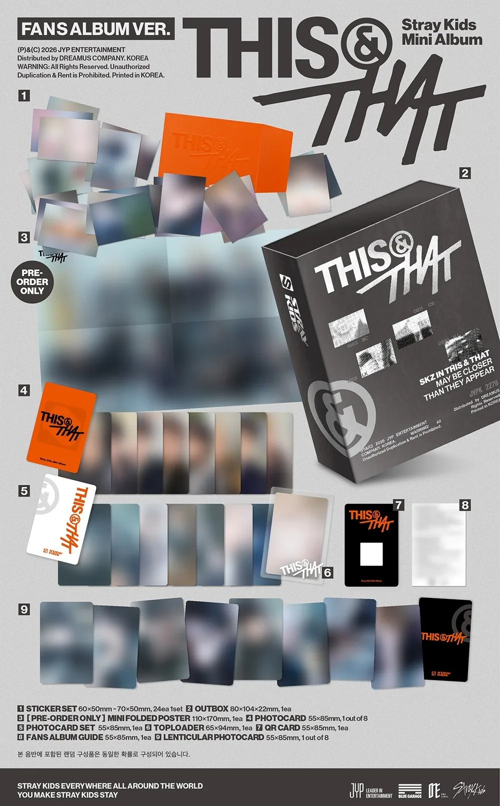 Coming soon: STRAY KIDS - THIS & THAT (FANS ALBUM VER.)
