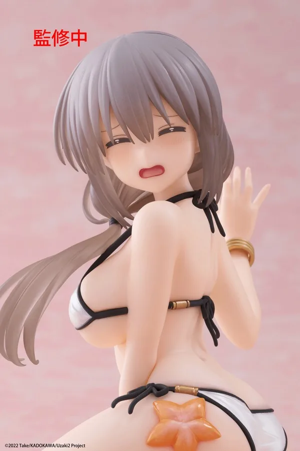 Uzaki-chan Wants to Hang Out! ω Desktop Cute Figure - Tsuki Uzaki (Swimwear Ver.)