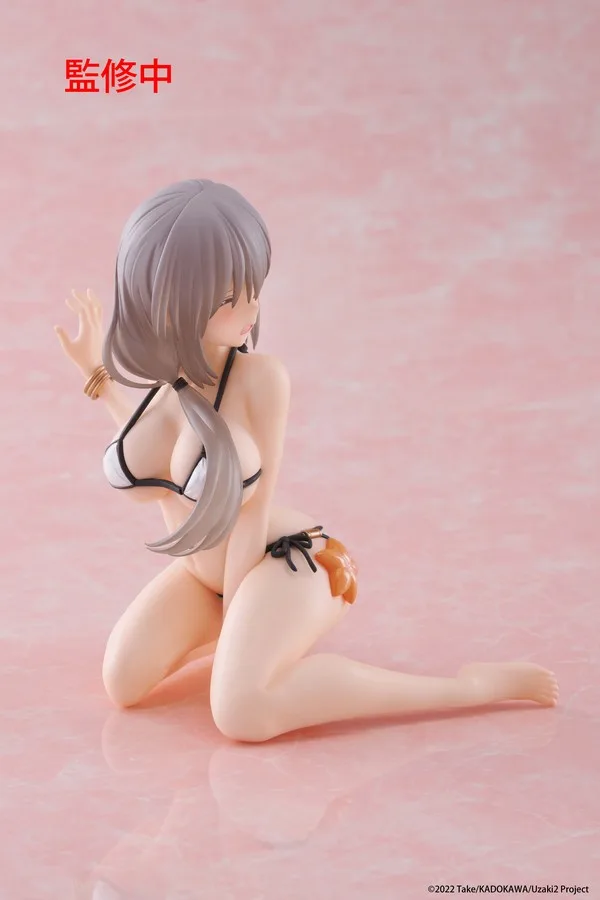 Uzaki-chan Wants to Hang Out! ω Desktop Cute Figure - Tsuki Uzaki (Swimwear Ver.)