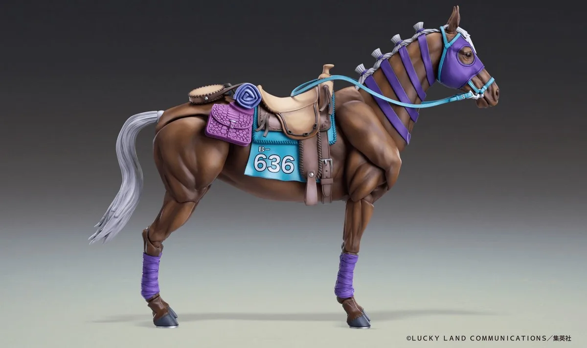 Pre order: JoJo's Bizarre Adventure Steel Ball Run Vakyrie Chozokado ACTION FIGURE. EST SHIP DATE MAR 2027