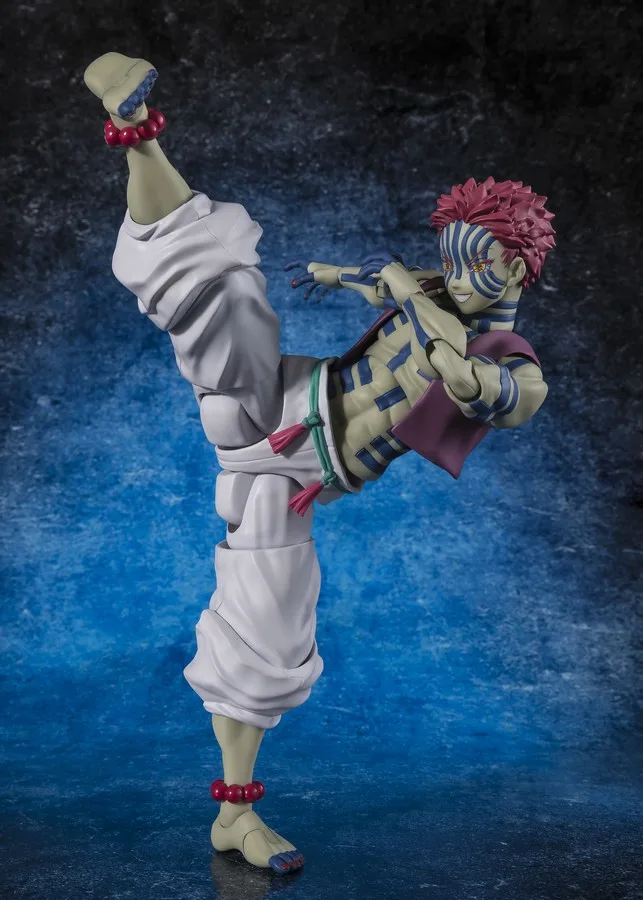 Pre order: Demon Slayer: Kimetsu no Yaiba Akaza S.H.Figuarts ACTION FIGURE. EST SHIP DATE JAN 2027