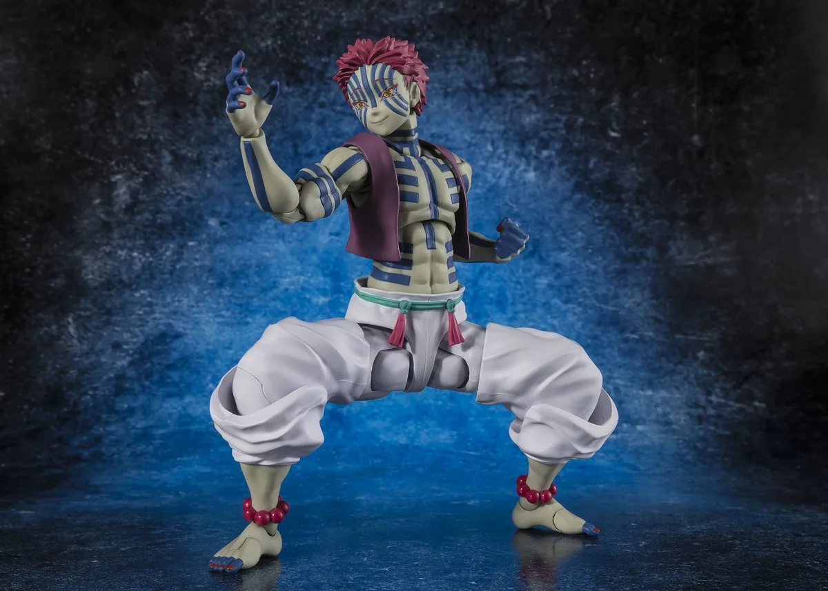 Pre order: Demon Slayer: Kimetsu no Yaiba Akaza S.H.Figuarts ACTION FIGURE. EST SHIP DATE JAN 2027