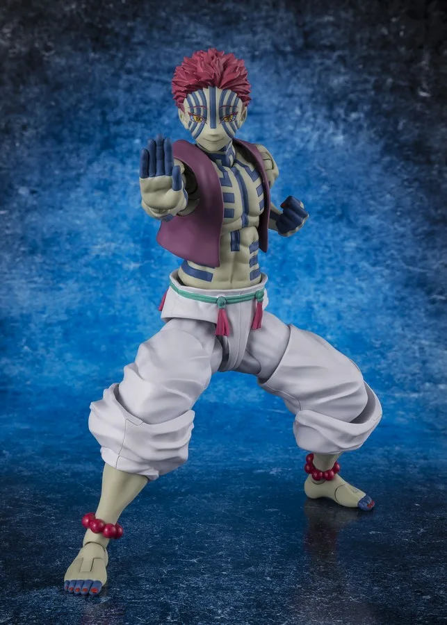 Pre order: Demon Slayer: Kimetsu no Yaiba Akaza S.H.Figuarts ACTION FIGURE. EST SHIP DATE JAN 2027