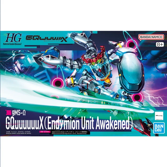 Gundam GQuuuuuuX(Endymion Unit Awakened) HG 1/144 scale PLASTIC MODEL KIT