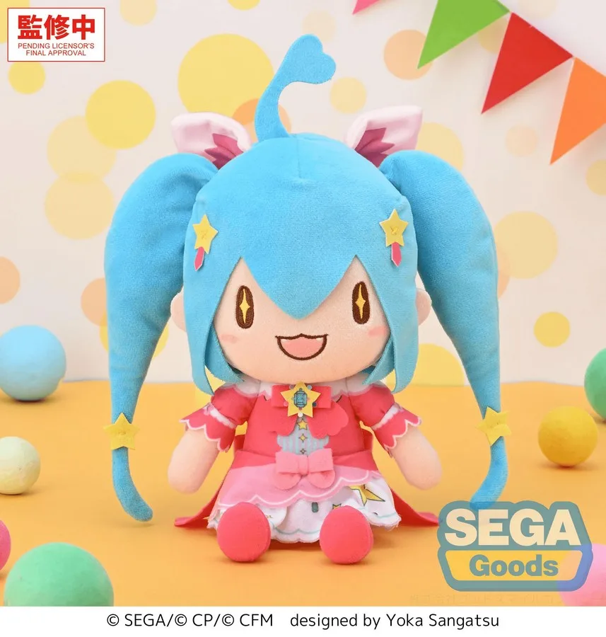 Pre order: HATSUNE MIKU COLORFUL STAGE! Hatsune Miku Brand New World Wonderland SEKAI fuwa petit M Plush. EST SHIP DATE MAR 2027