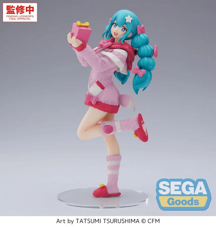 Pre order: Hatsune Miku Series Mokomoko Christmas Version High Premium Figure. EST SHIP DATE FEB 2027