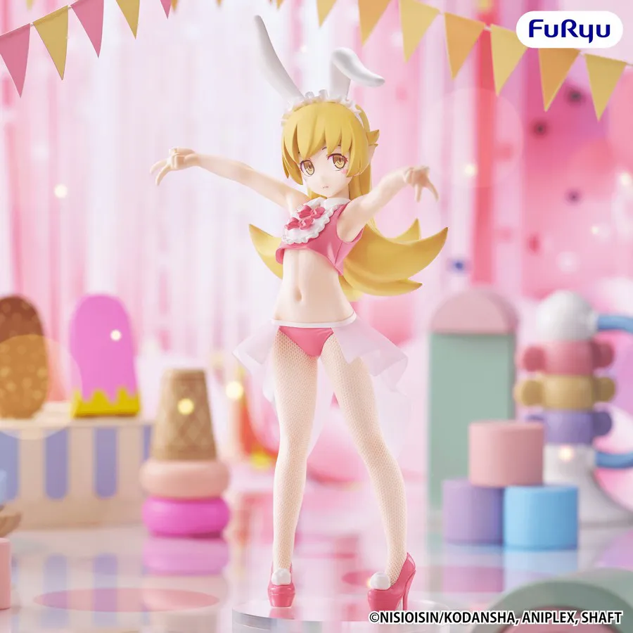 Pre order: Monogatari Series Shinobu Oshino BiCute Bunnies Figure. EST SHIP DATE APR 2027