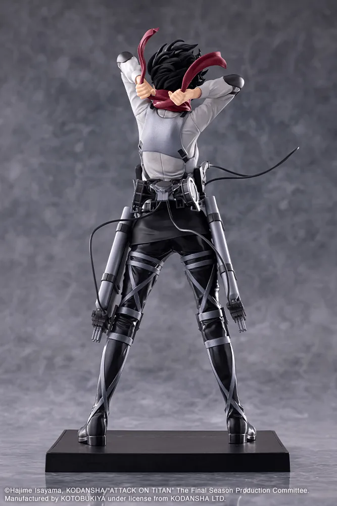 Pre order: Attack on Titan Mikasa Ackerman The Final Season version Oshi Works FIGURE. EST SHIP DATE MAY 2027