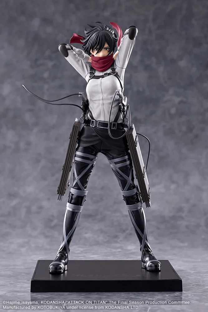 Pre order: Attack on Titan Mikasa Ackerman The Final Season version Oshi Works FIGURE. EST SHIP DATE MAY 2027