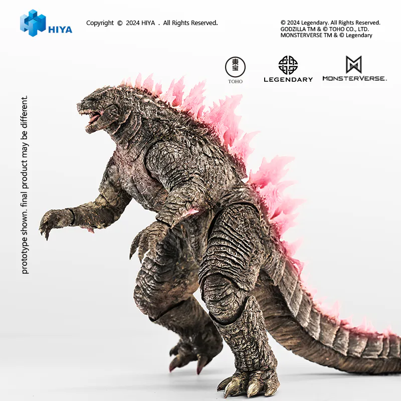 Pre order: GODXILLA x KONG THE NEW EMPIRE Godzilla Evolved Version Exquisite Basic Series ACTION FIGURE. EST SHIP DATE MAR 2027