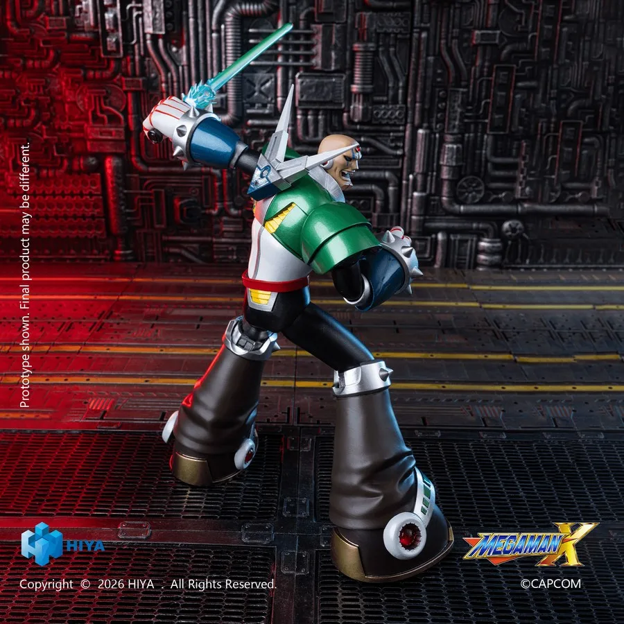 Pre order: Mega Man X series Sigma EXQUISITE BASIC Series Action Figure. EST SHIP DATE DEC 2027