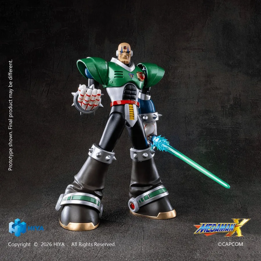 Pre order: Mega Man X series Sigma EXQUISITE BASIC Series Action Figure. EST SHIP DATE DEC 2027