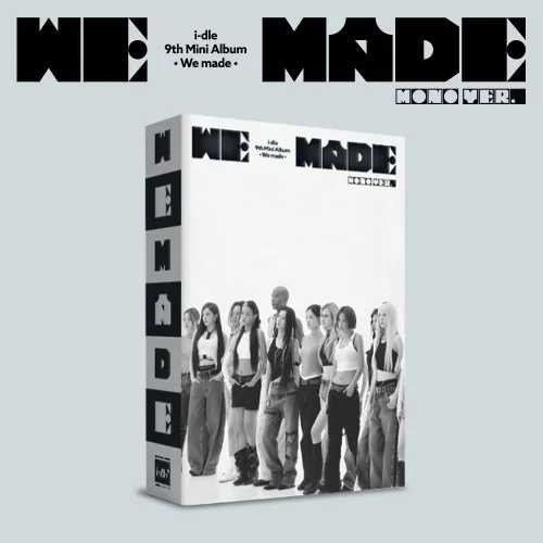 COMING SOON: i-dle - 9TH MINI ALBUM [WE MADE] (MONO VERSION). EST SHIP DATE AUG 2026