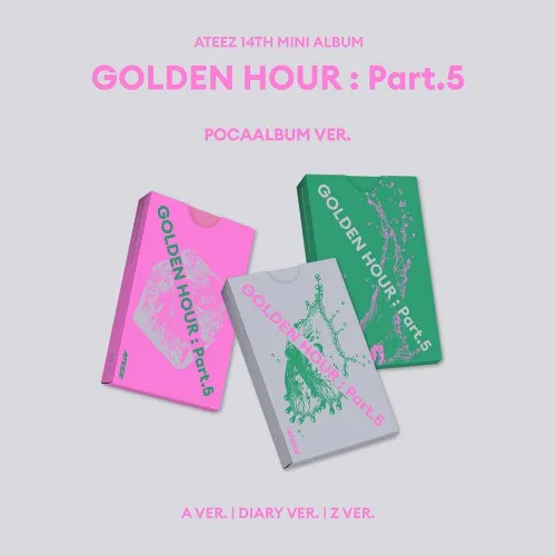 [ATEEZ] GOLDEN HOUR : PART.5 digital album(3 RANDOM VERSION)