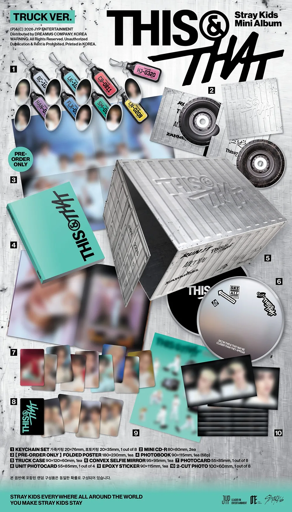 Coming soon: STRAY KIDS - THIS & THAT (TRUCK VER.) LIMITED VER.