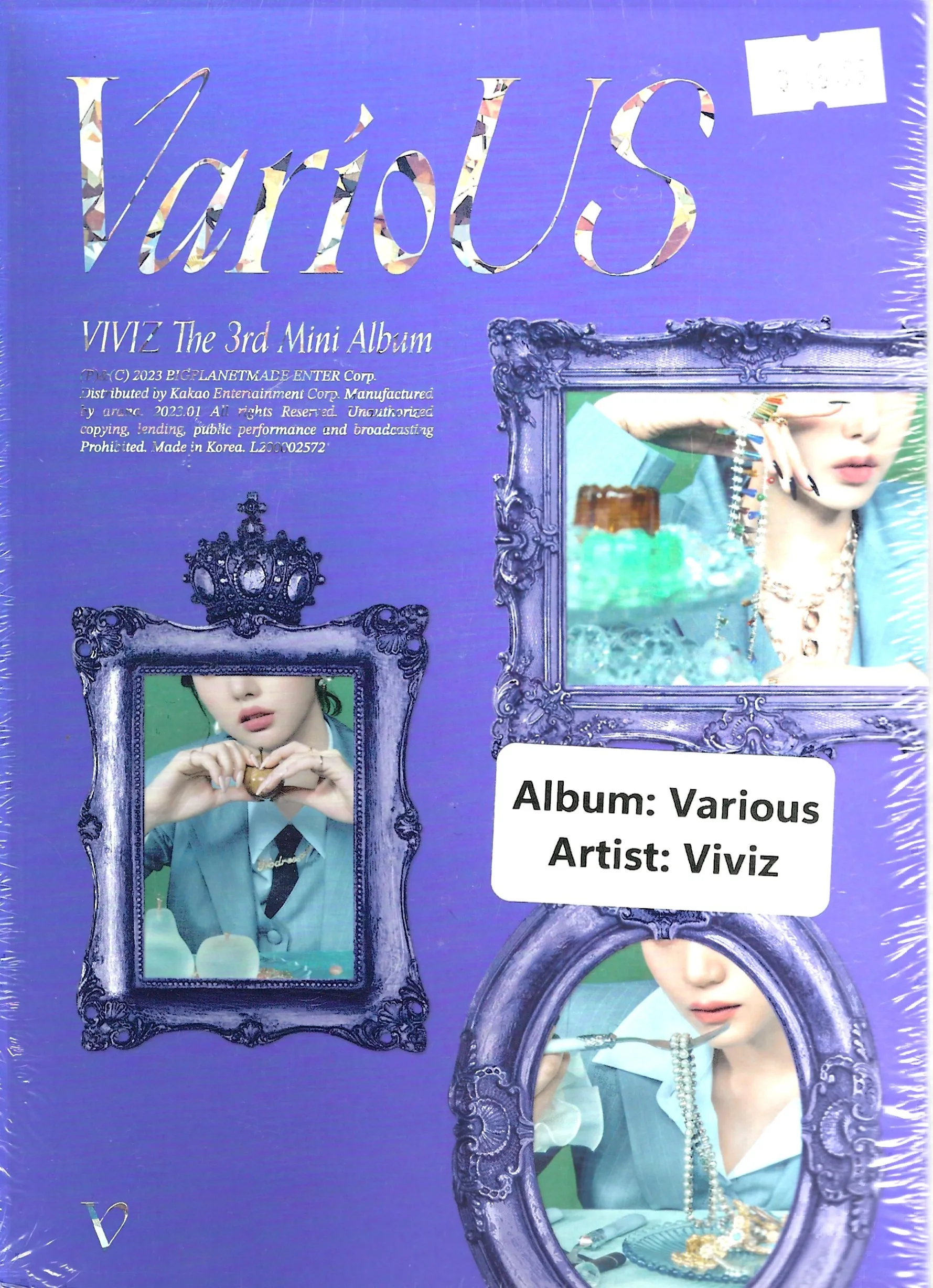 VIVIZ - VARIOUS (3RD MINI ALBUM) PHOTOBOOK VER. last one
