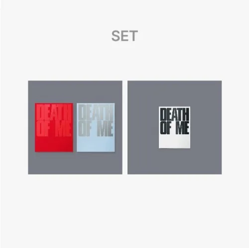 Coming soon:   [EVAN] 1ST MINI ALBUM 'DEATH OF ME' (2EA 1SET) + WEVERSE ALBUMS VER.