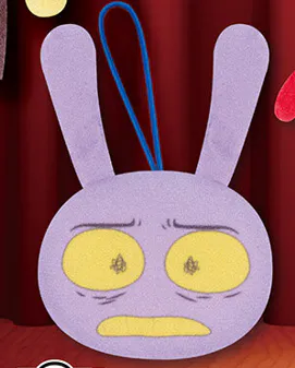 The Amazing Digital Circus Petanko Face Mascot Glitch Face ver. - Ajax