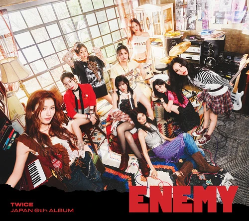 Japan Edition: Twice - Japan 6th Album [ENEMY] Limited A ( CD&DVD)
