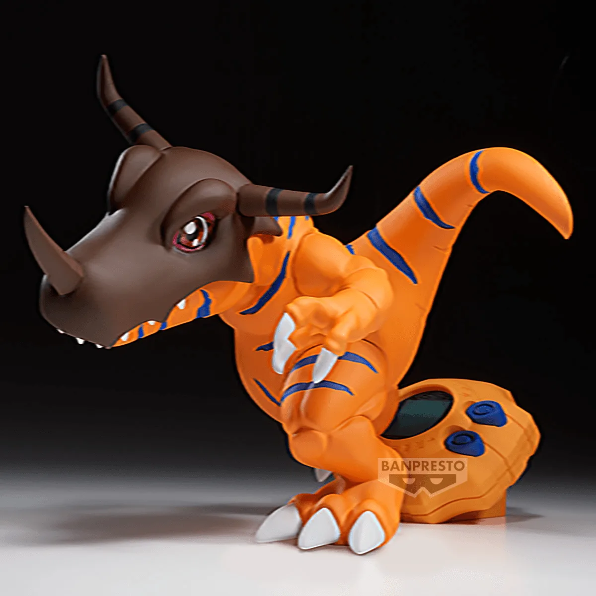 Pre order: DIGIMON ADVENTURE GREYMON DIGIVICE FIGURE. EST SHIP DATE AUG 2027