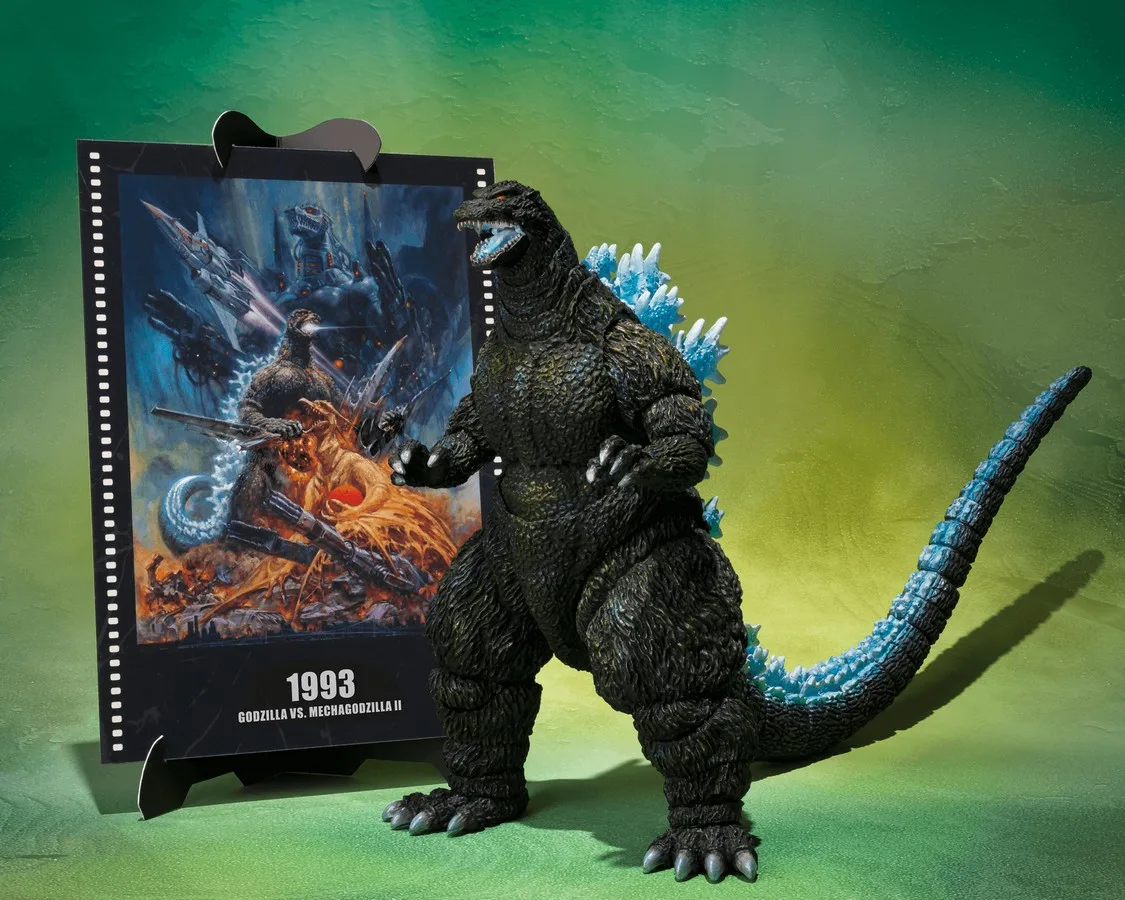 Pre order: GODZILLA [GODZILLA VS. MECHAGODZILLA Ⅱ POSTER COLORING VERSION] Movie Graphic Plus S.H.MonsterArts. EST SHIP DATE JUN 2027