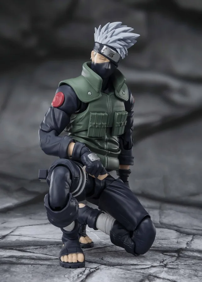 Pre order: Naruto KAKASHI HATAKE The famed Sharingan Hero S.H.Figuarts. EST SHIP DATE JUN 2027